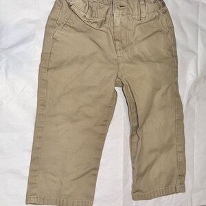 Janie & Jack Tan Casual Pants Toddler Size 18-24 Months